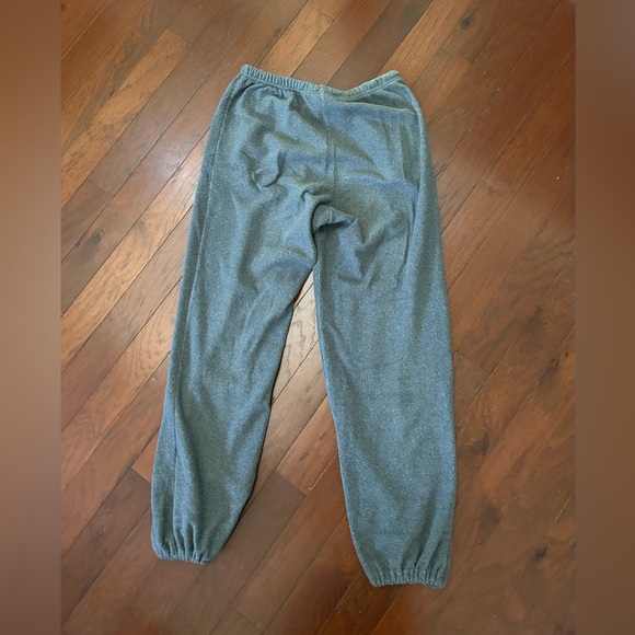 Gap fleece sweatpants jogger size S unisex grey zipped pockets excellent cond - Picture 8 of 8
